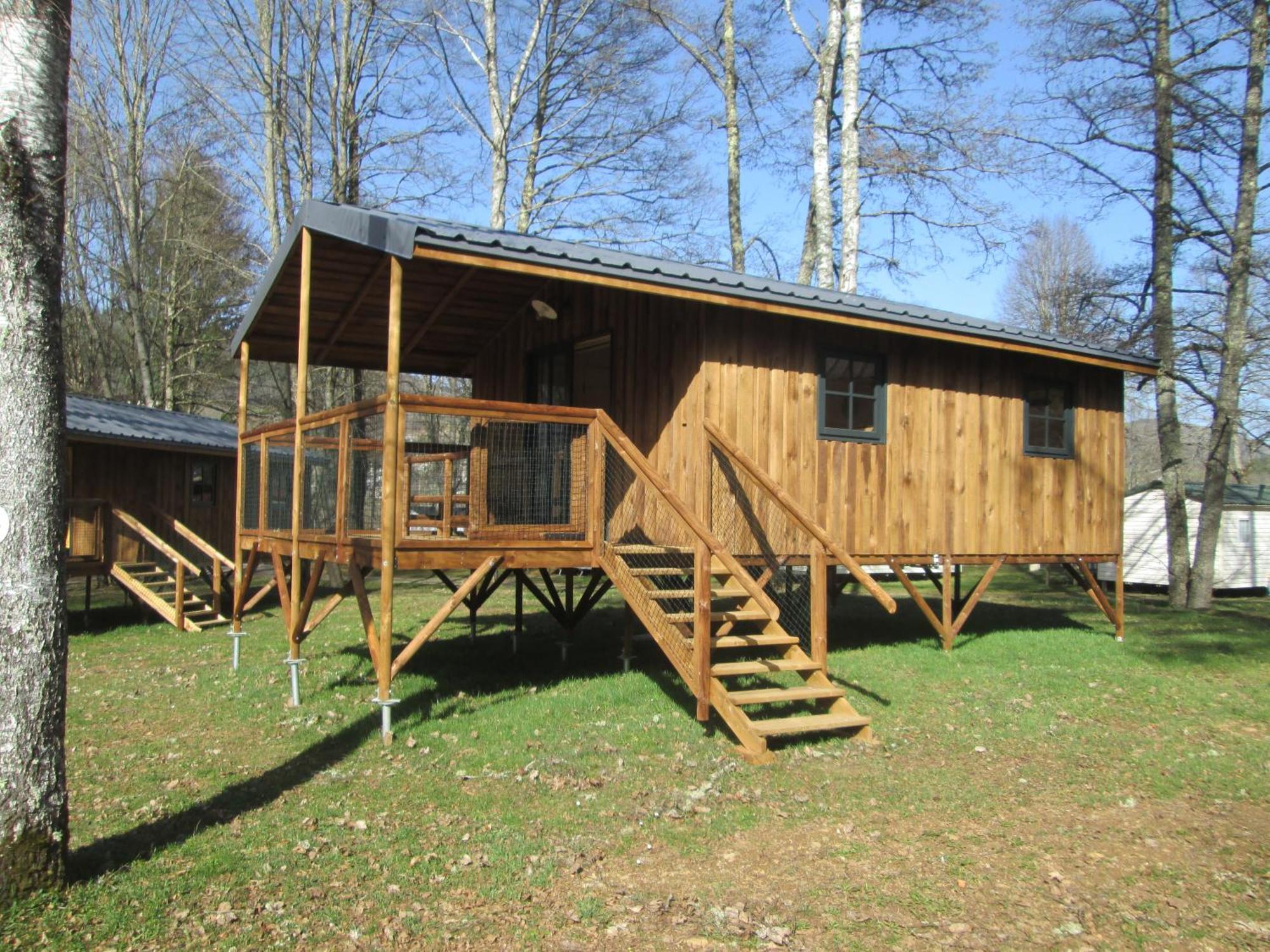 Camping La Borie Basse Condat  Bagian luar foto